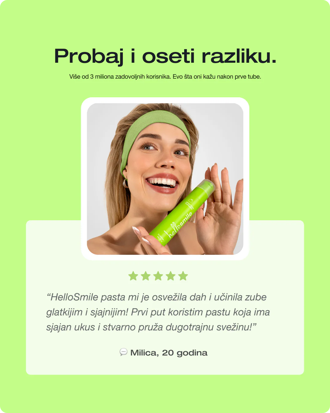Pasta za zube Zelena jabuka - Image 12